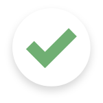 Checkmark icon.