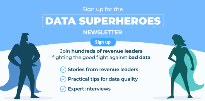 data superheroes CTA graphic