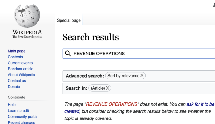 What is RevOps - Wikipedia