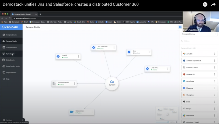 Demostack Syncari Demo