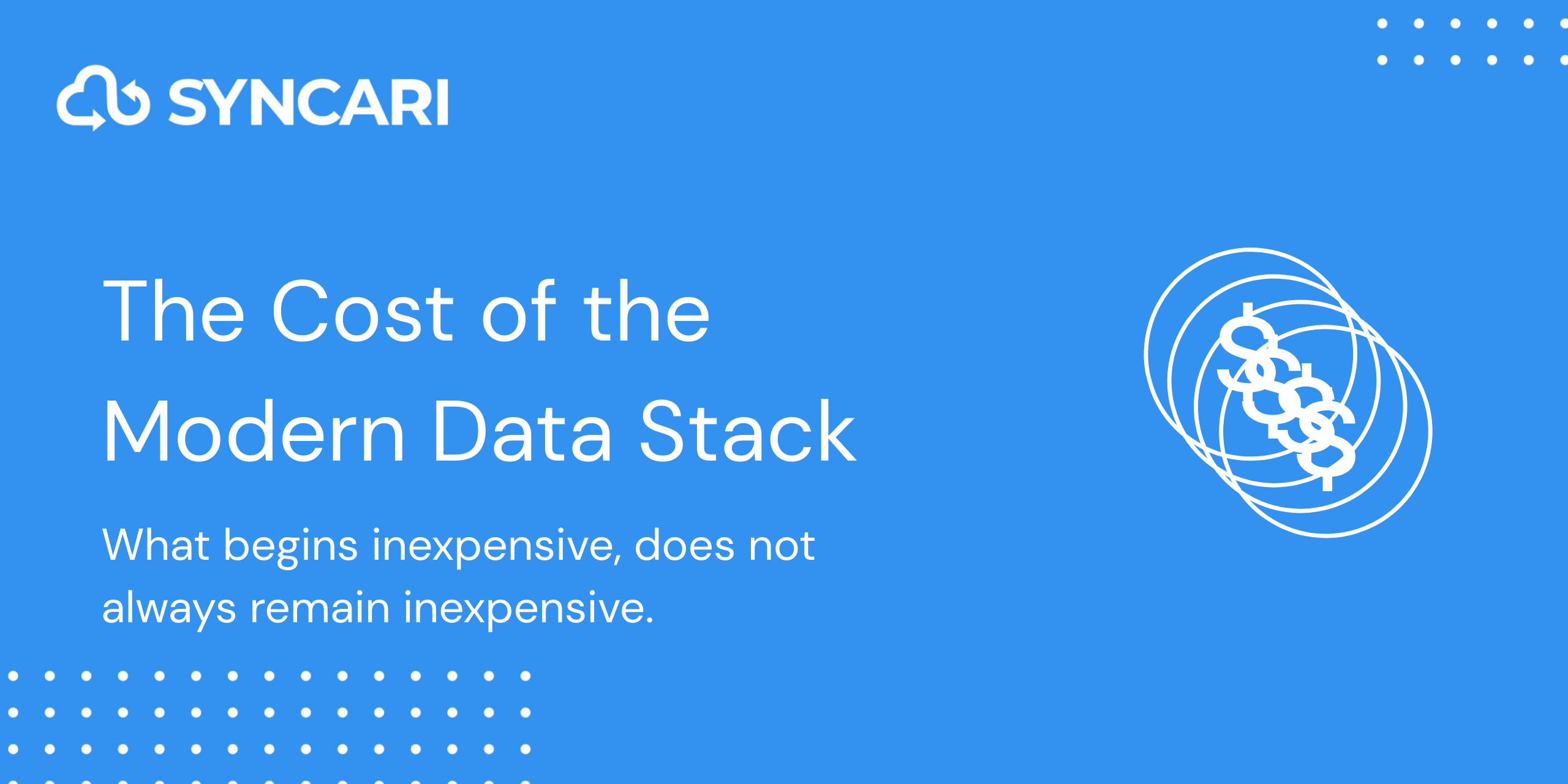 Cover image for The Cost of the Modern Data Stack