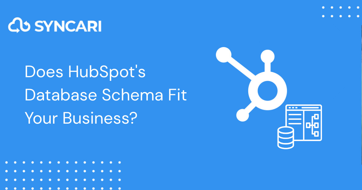Does HubSpot's Database Schema Fit Your Business?