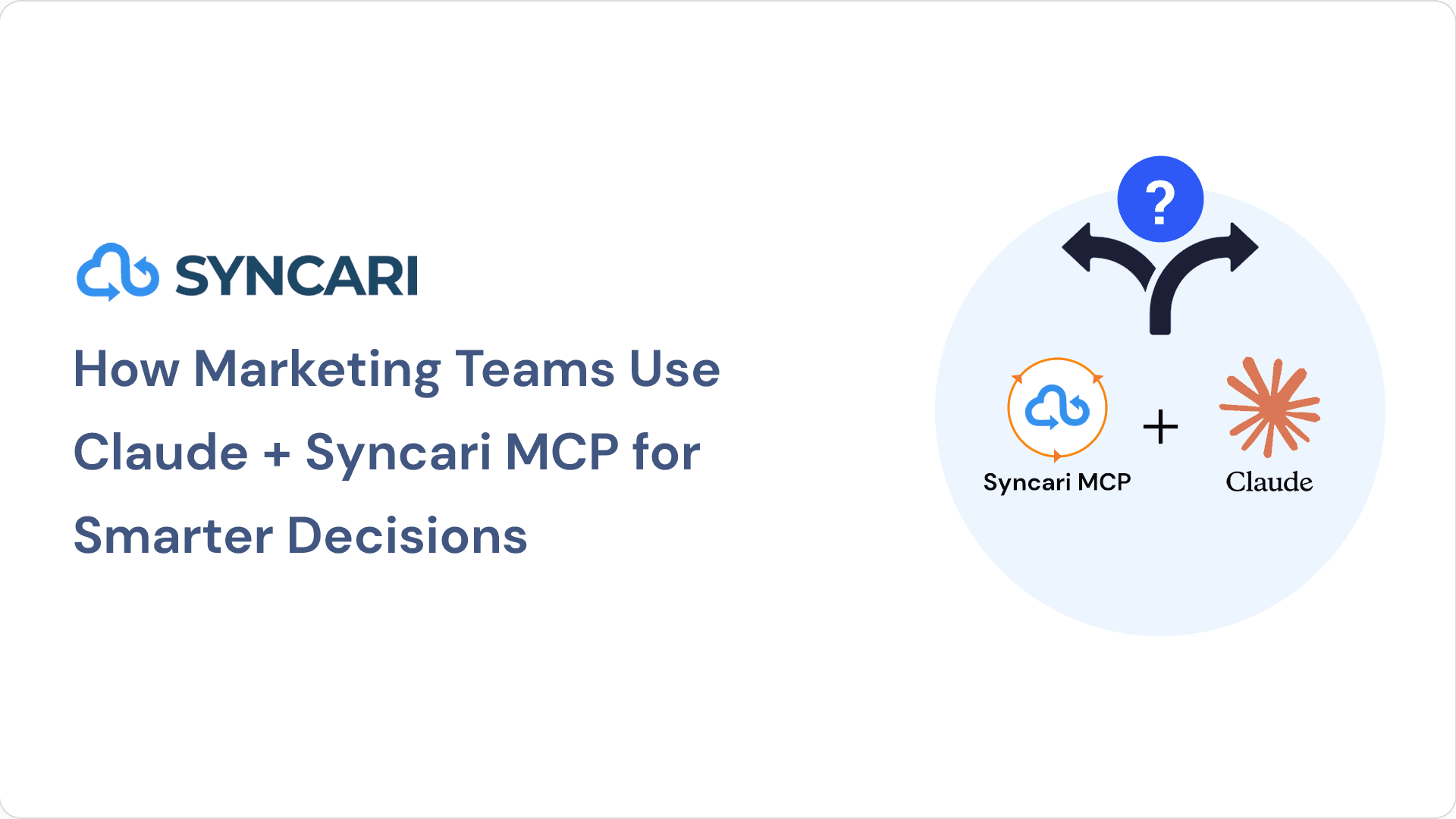 Cover image for How Marketing Teams Use Claude + Syncari MCP for Smarter Decisions