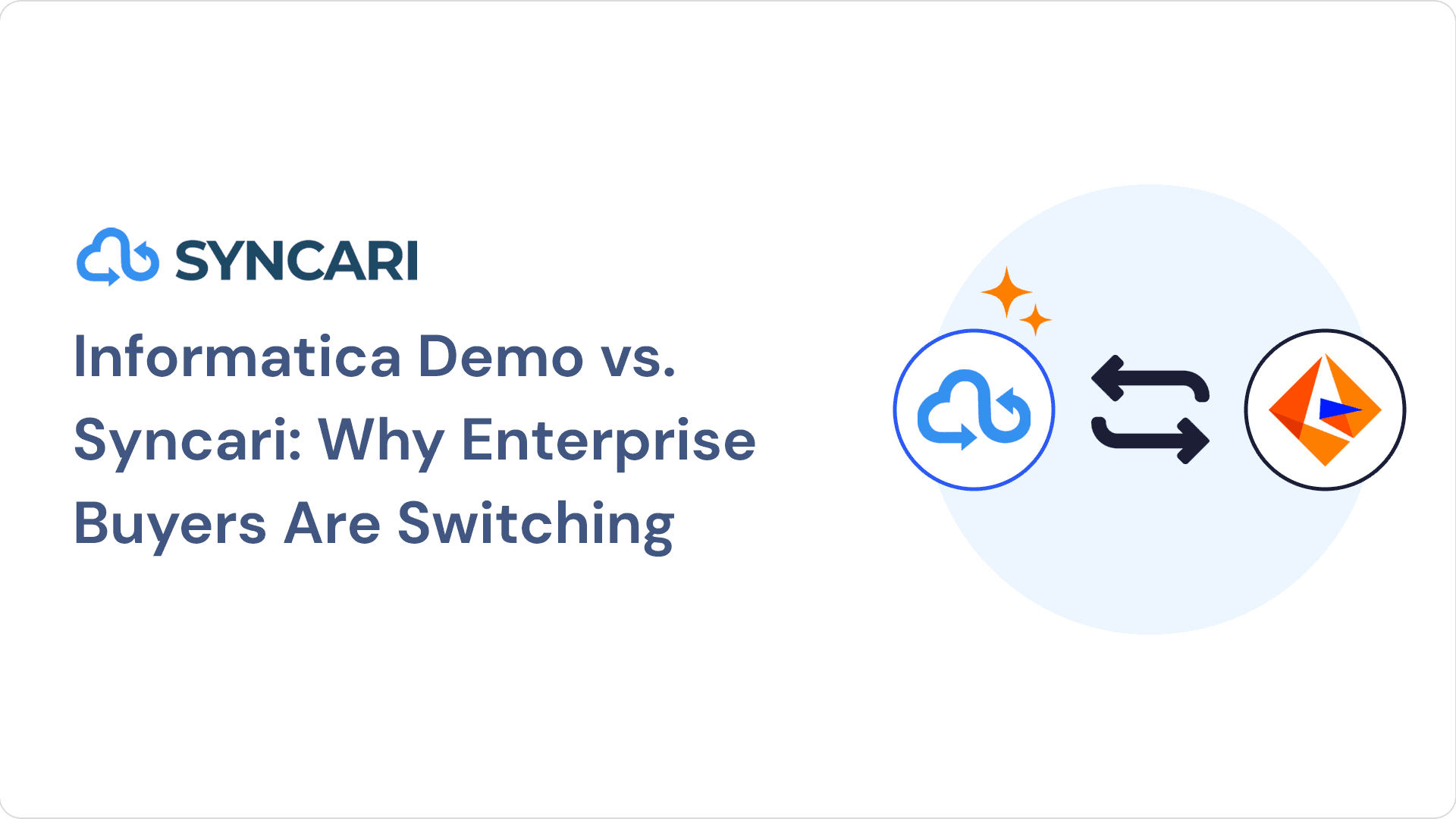 Cover image for Informatica Demo vs. Syncari: Why Enterprise Buyers Are Switching